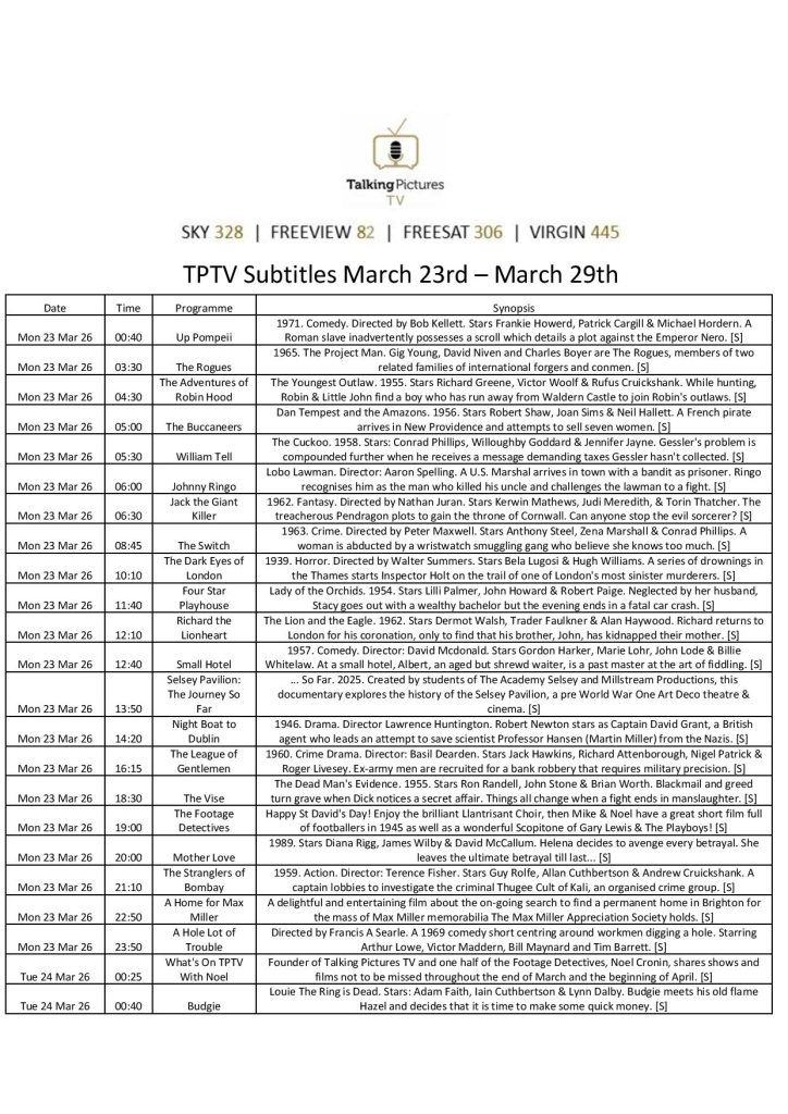 23.03 29.03 subs page