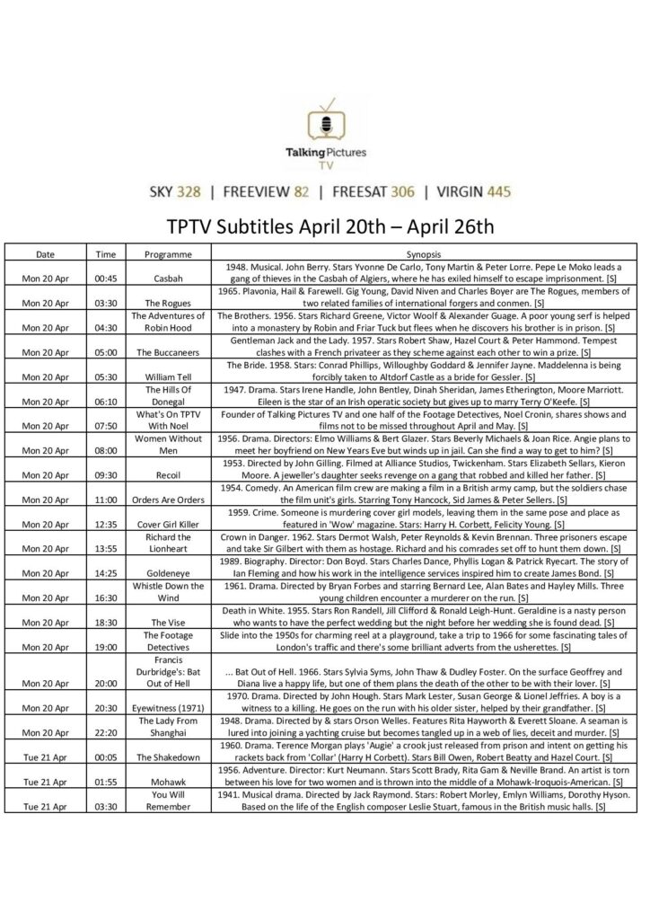 20.04 26.04 subs page