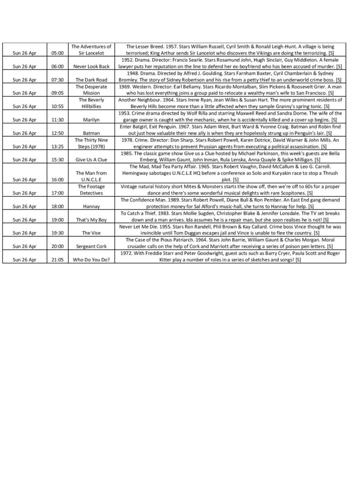 20.04 26.04 subs page