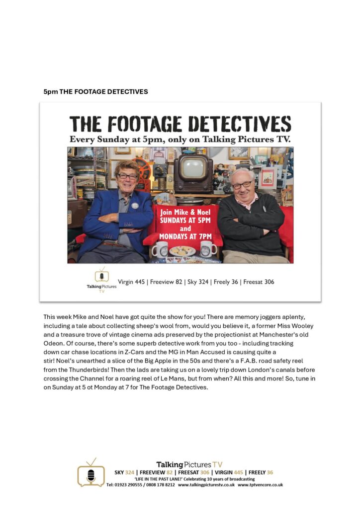 TPTV Highlights 11th July page