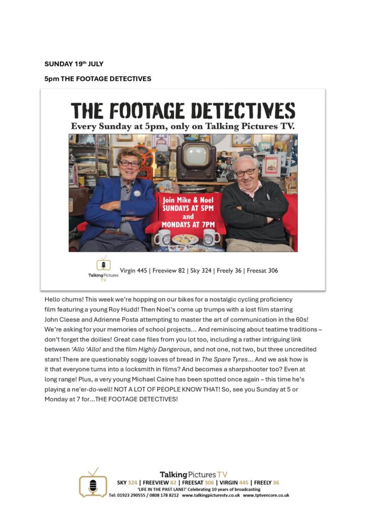 TPTV Highlights 18th July page