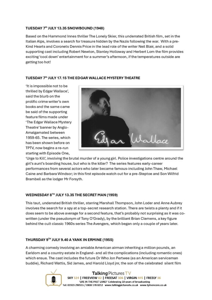 TPTV Highlights 4 11 July page