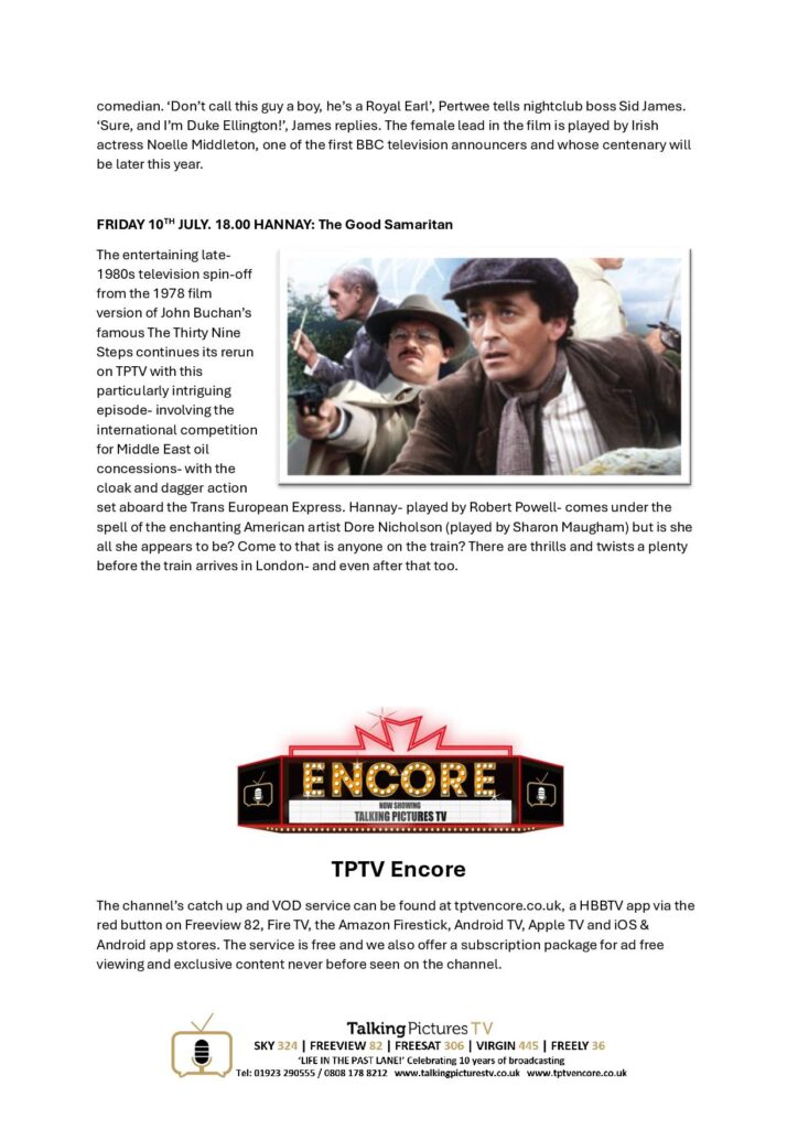 TPTV Highlights 4 11 July page