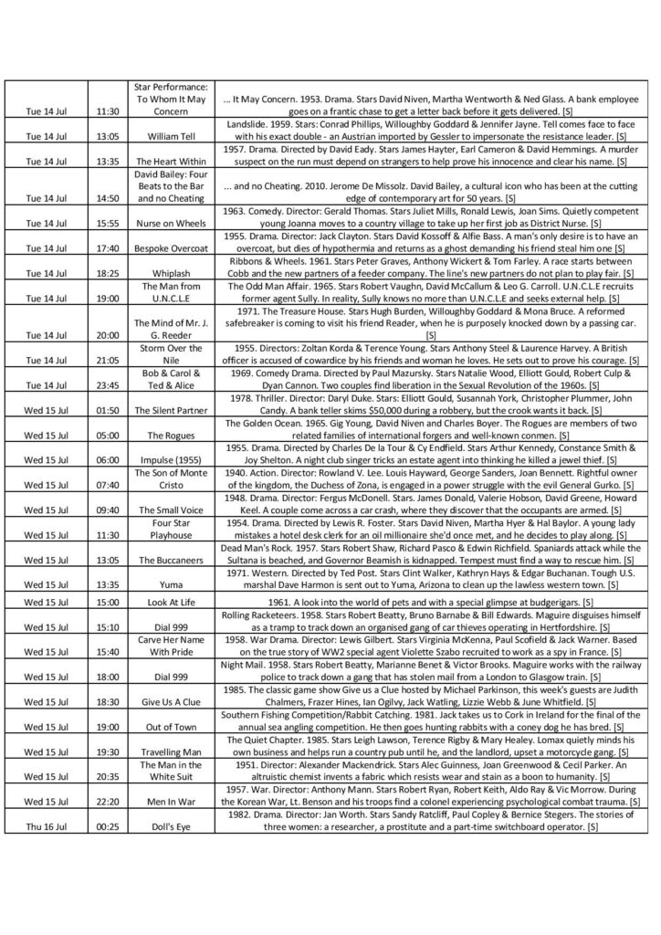 13.07 19.07 subs page