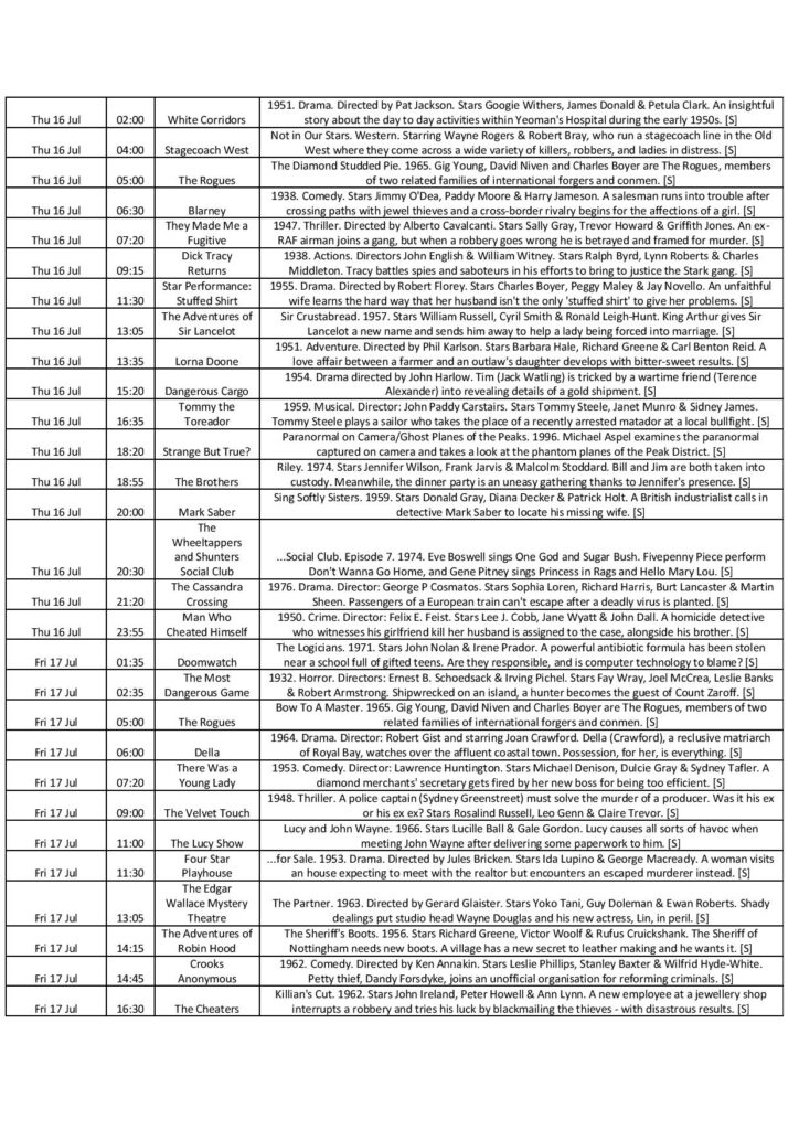 13.07 19.07 subs page