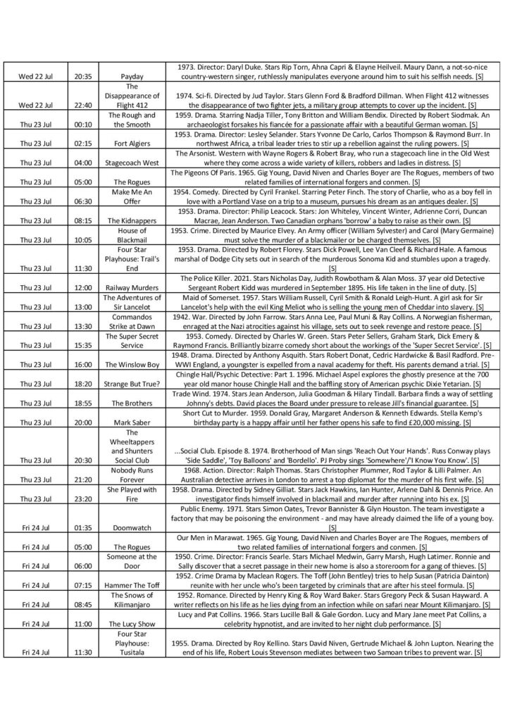 20.07 26.07 subs page