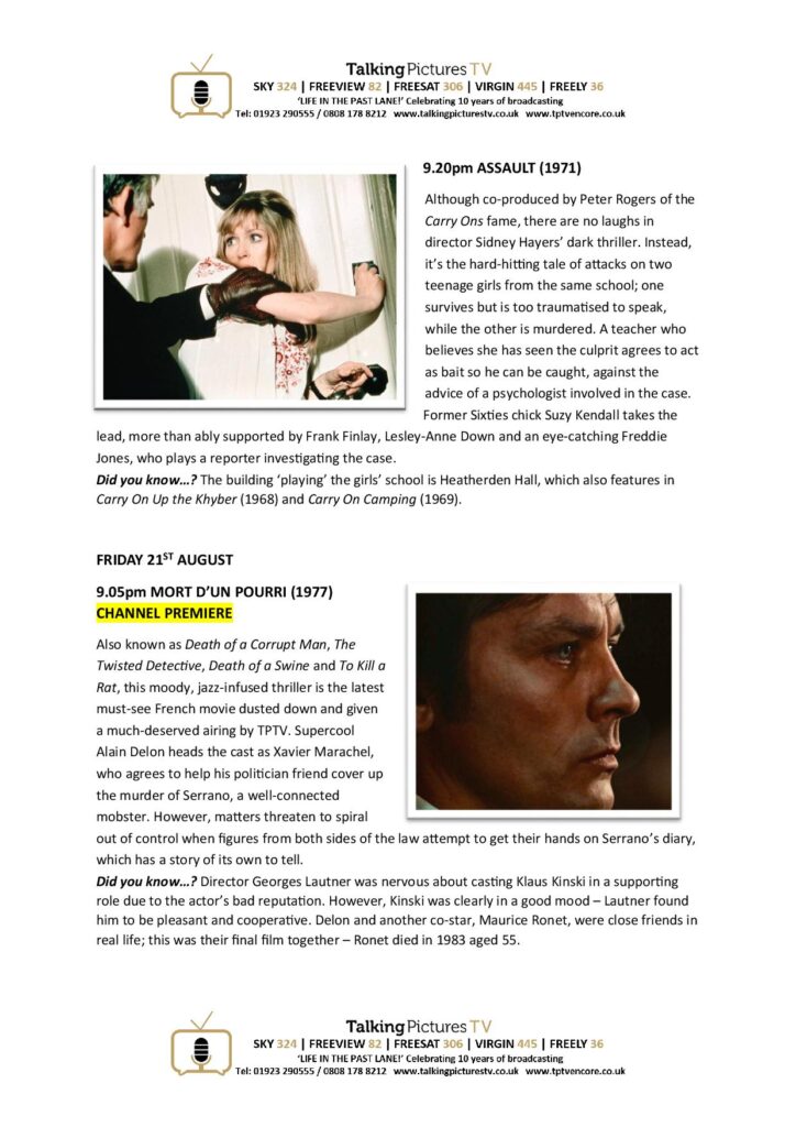 TPTV Highlights w c Aug 15 page