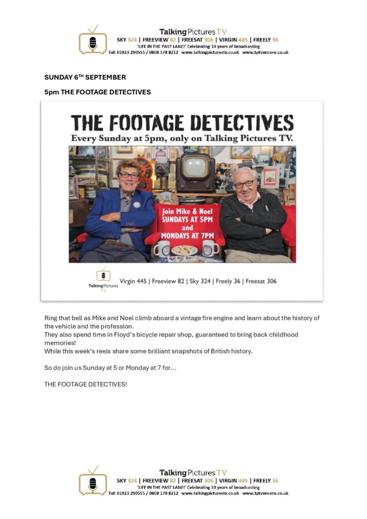 TPTV Highlights wc 5th September page