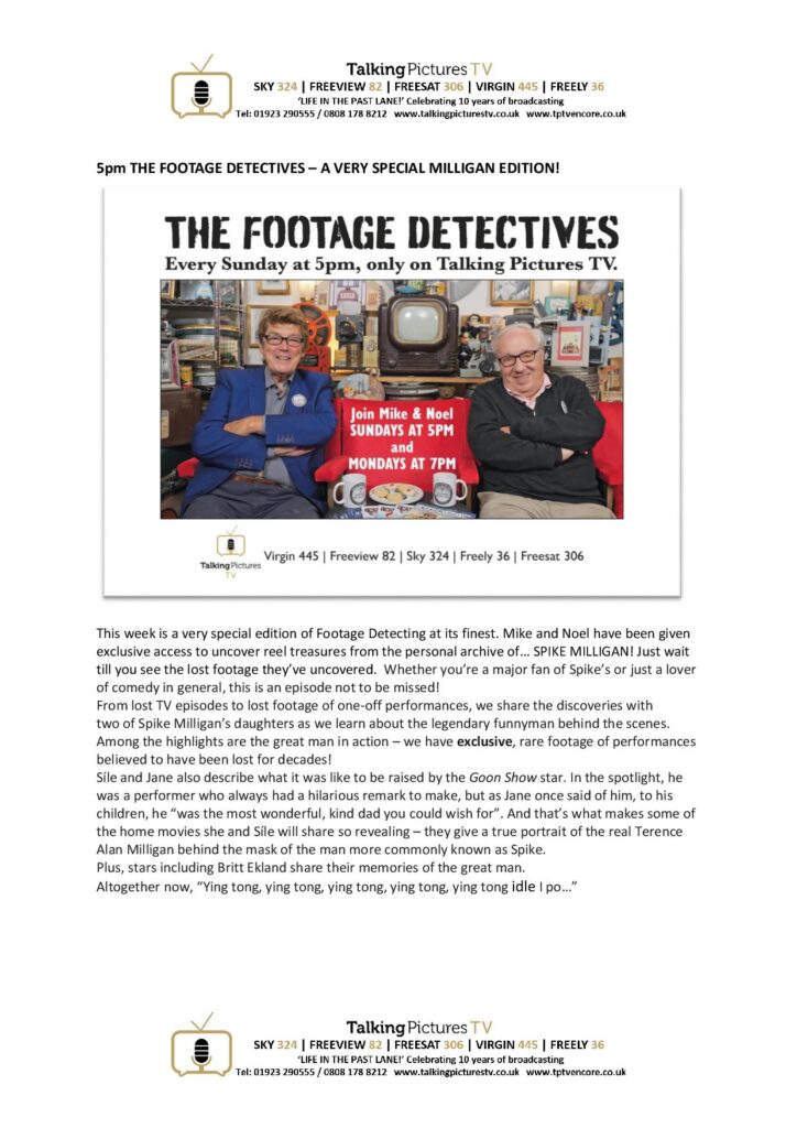 TPTV Highlights 10th October page
